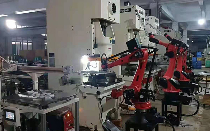 沖壓機械手控制系統應用場景